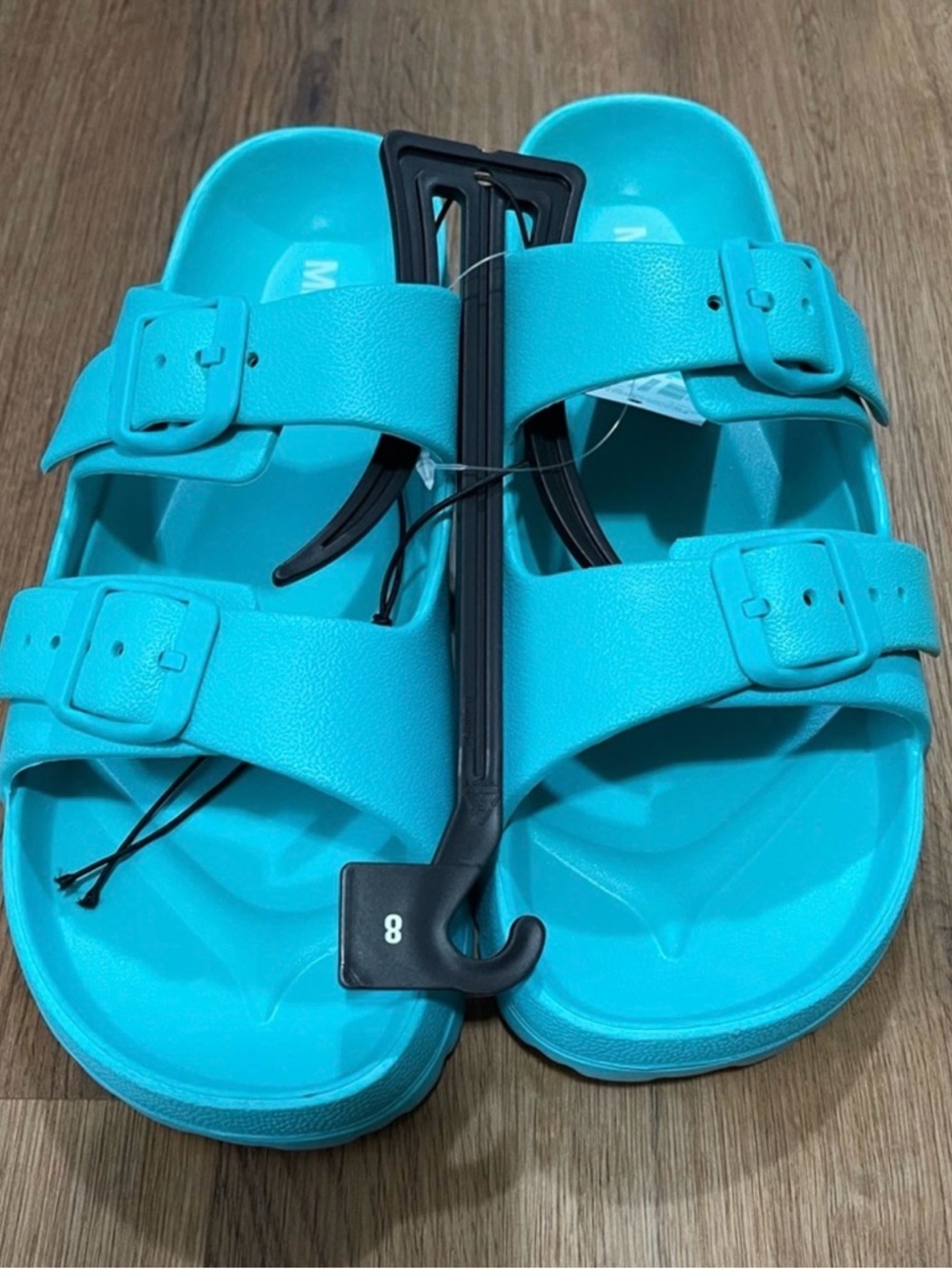 Mixit- Blown Eva Flip Flops - French Turquoise - NWT!